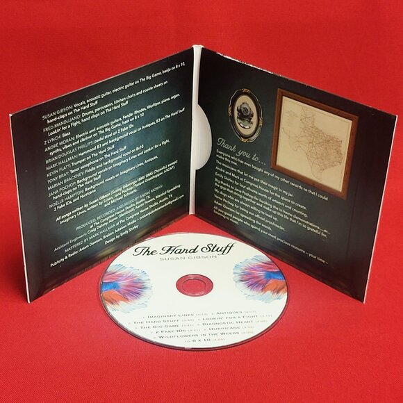 The Hard Stuff Susan Gibson CD Signed 2019 - Picture 6 of 8